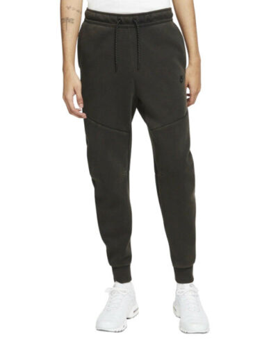 Shop Nike NSW Tech Fleece Mid-Rise Joggers FB8330-237 brown