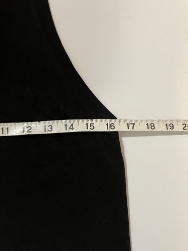 THE FIFTH Black Open Back Sleeveless Side Slit Crew Neck Maxi Dress Sz M - Picture 4 of 6