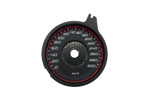 For Dodge Charger 300km/h 3D - Speedometer Dials from MPH to Km/h Cluster Gauges - Picture 2 of 4