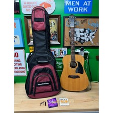 Oscar Schmidt Og-2m Accoustic Guitar With Road Runner Gig Bag - Mint