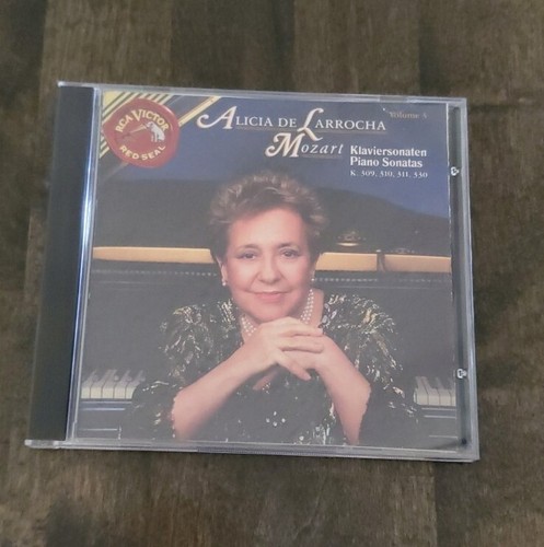 Alicia De Larrocha Mozart Klaviersonaten Piano Sonatas 309, 310, 311, 330