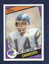 HI GRADE CENTERED RAZOR SHARP MINT 1984 TOPPS #179 DAN FOUTS HOF .99 SHIP M652
