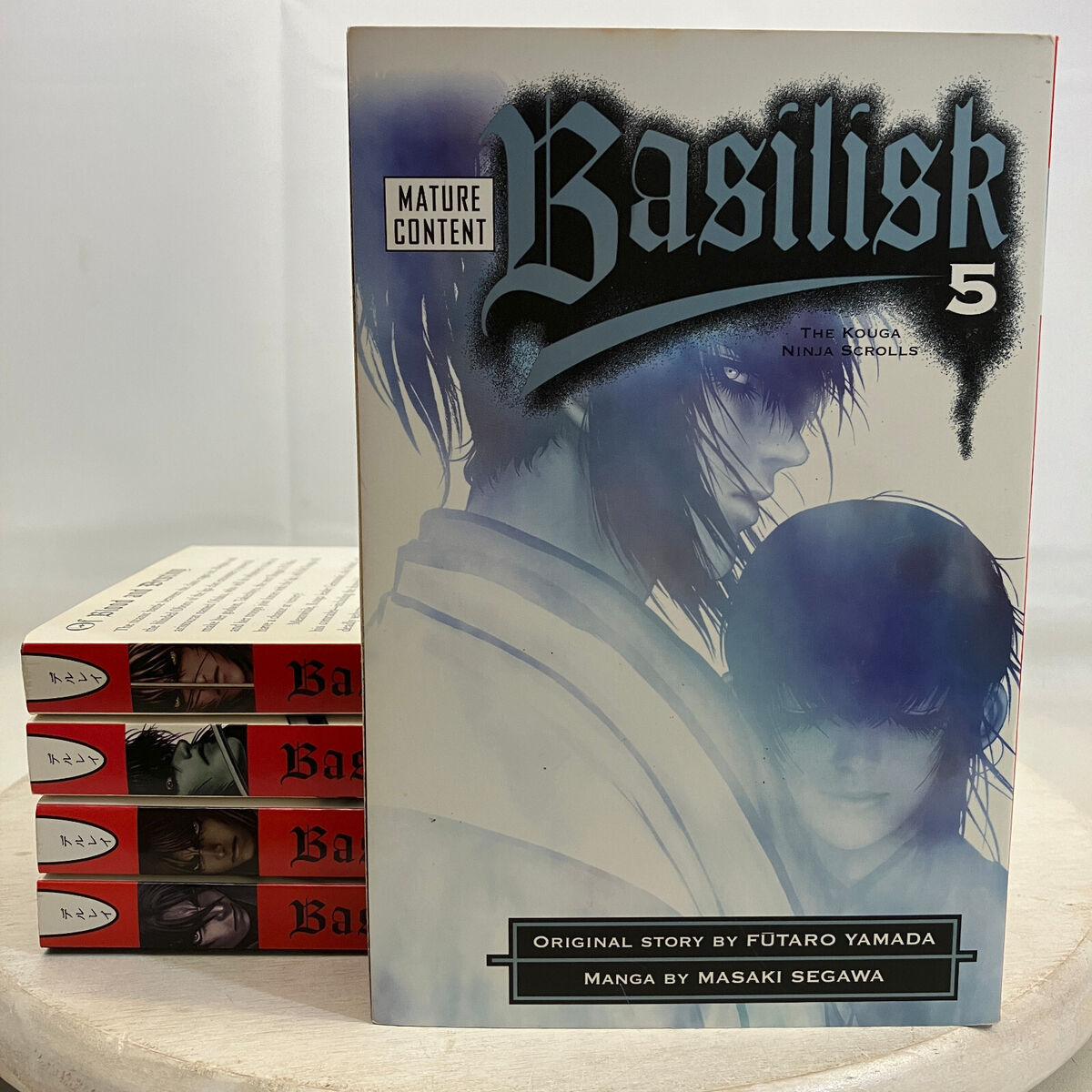 Basilisk Volumes 1-5 Manga Lot Masaki Segawa Futaro Yamada Basilisk Volumes 1-5 Manga Lot Masaki Segawa Futaro Yamada