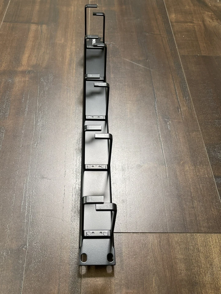 Excel 19 inch Network tower Rack Cable Management 1U Cable Organizer, 100mm - Image 2 of 4