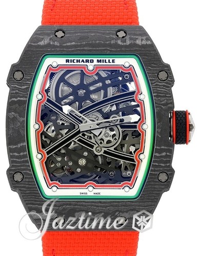 Richard Mille Extra Flat Italy Carbon TPT Red Green RM 67-02 - BRAND NEW RM67-02