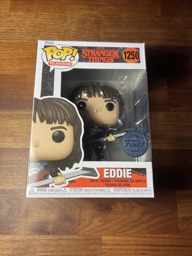 Pop Funko #1250 Stranger Things Eddie Funko Exclusive
