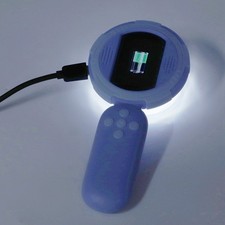 .Kids Digital Microscope 2 Inch IPS Screen Manual Digital Zoom Students
