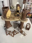 Vtg Star Wars Ewok Village Action Playset Complete 1983 Kenner All Strings!