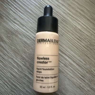 Dermablend Flawless Creator Liquid Foundation Drops Matte Full Coverage 37W 1 oz