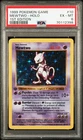1999 Pokemon 1st Edition MEWTWO Shadowless Holo #10 PSA 6 EX-MT Base Set Graded