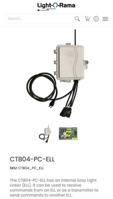 Light O Rama 4 Channel Controller With ELL