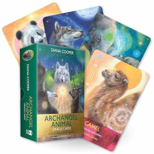 Archangel Animal Oracle Cards: A 44-Card - Cards, by Cooper Diana - Very Good