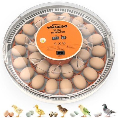 WONEGG 30 Egg Incubators for Hatching Eggs with Automatic Egg Turner, Auto Te...