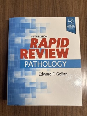 Rapid Review Ser.: Rapid Review Pathology by Edward F. Goljan (2018, Trade...