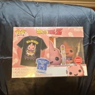 Funko Pop! Tees Dragon Ball Z Majin Buu GameStop Exclusive Figure & T-Shirt Set