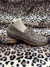 Leather Moc Loafer Boat Driving Shoes Sz 7 M EUC Twisted X