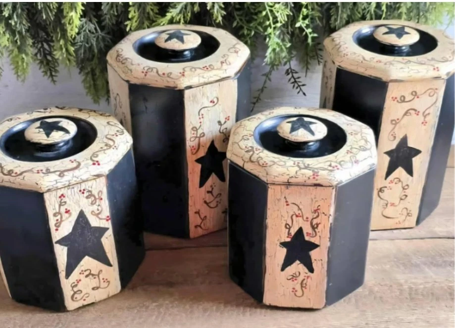 Star Canister Set In Kitchen Canisters & Jars for sale | eBay