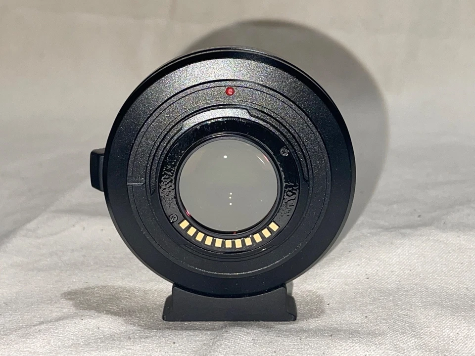 Lente Commlite EF para câmera M4/3 0,71x redutor focal impulsionador de velocidade - Imagem 3 de 4