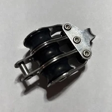 Harken 22mm Micro Block Triple Pulley With Becket For Sailing Dinghy Boat