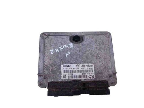 OPEL ZAFIRA B A05 Motorsteuergerät ECU 0281010021 Diesel 81kw 2001 31759386