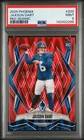 2025 PANINI PHOENIX RED SEISMIC #200 JAXSON DART ROOKIE RC 73/99 PSA 9