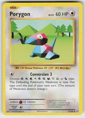GGC-4 Porygon 71/108 Uncommon XY - Evolutions