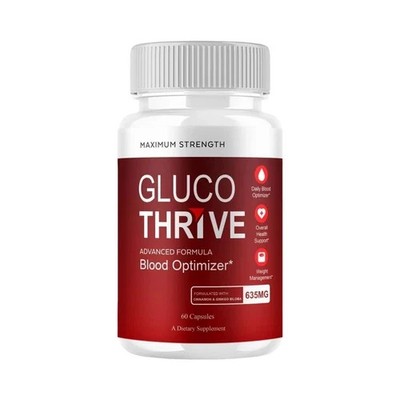 Gluco Thrive Capsules - GlucoThrive Blood Health Optimizer - 60 Caps