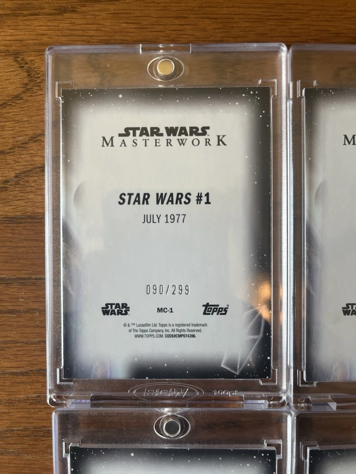 2024 Topps Star Wars Masterwork Marvel Comic Cover Set 1 -33 - Image 3 of 4