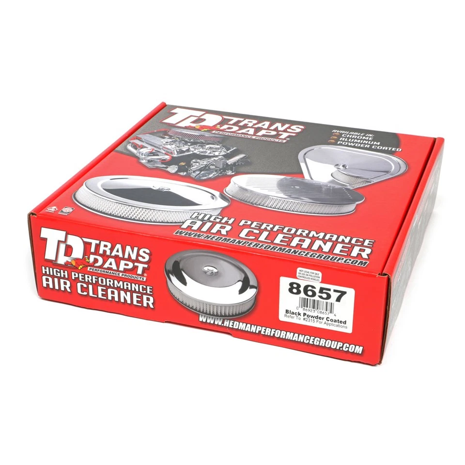 Trans Dapt Air Cleaner Assembly 8657; - Image 3 of 4