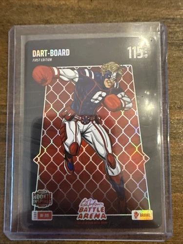 Bo Jackson Battle Arena Dart Board Rookie Inspired Card 1st Edition Brawl Jaxson
