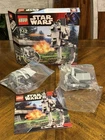 LEGO Star Wars: AT-ST (7657) Complete w/ Box Manual & Minifigure