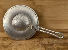 vintage silent butler crumb catcher hand forged Everlast Metal aluminum