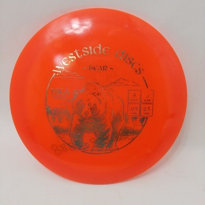 USED Westside Discs VIP Bear 179g Red Otange Foil Fairway Driver Golf Disc Good