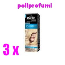 3 x TESTANERA PALETTE BLOND SCHIARENTE H3 125ml