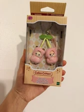 Calico Critters Key Chain -Cutie Cherries- NEW_USA 🇺🇸 seller