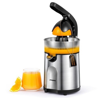 Amzpass Electric Orange Juicer, Citrus Juicer Squeezer with 2 Interchangeable...