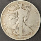 1927 S San Francisco Mint 50C Walking Liberty Half