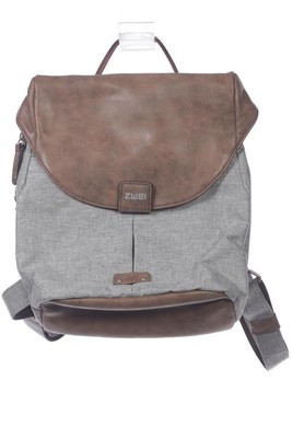 Zwei Rucksack Damen Backpack Tasche Grau #jslxbmx