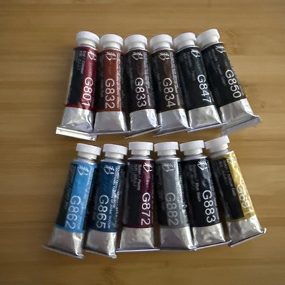 Holbein Artists Gouache Irodori Winter 12 Color Set 15ml Japan New No Box