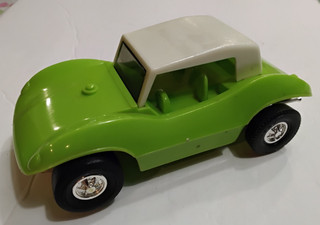 Eldon 1/32 Scale Lime Green Dune Buggy Slot Car in Great Condition L@@K!!!