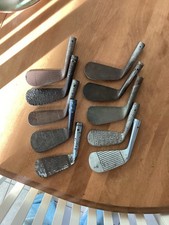 Antique Hickory Wood Shaft Heads Only For Crafts Or Reshafting Golf Clubs Antique Hickory Wood Shaft Heads Only For Crafts Or Reshafting Golf Clubs - Image 1