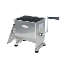 Hakka 15lb/7.5L Manual Meat Mixer, Stainless Steel 10L Fixed Tank No Gear Box...