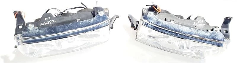 Par de faros halo de repuesto para Toyota Landcruiser 1991 1992 1993 1994 Foto 3 de 4