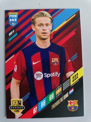 Panini Fifa 365 2024 Adrenalyn XL BAR 11 Frenkie de Jong Team Mate FC Barcelona
