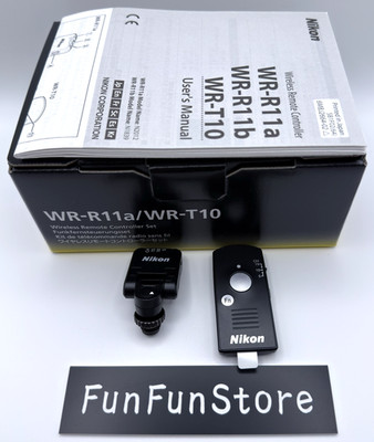 Nikon WR R11A WR T10 Wireless Remote Controller Set for DSLR Camera from Japan