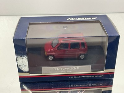 HI-STORY HS013RE SUZUKI WAGON R RX 1993 -LAVIEEN RED MICA MET. 1:43- GOOD IN BOX