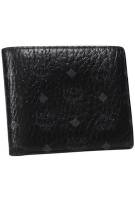 MCM Portemonnaie Herren Geldbörse Geldbeutel Brieftasche Schwarz #li4i4a2