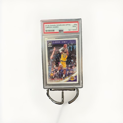 Panini 2018-19 Donruss Optic LeBron James #94 PSA 9 Lakers Basketball