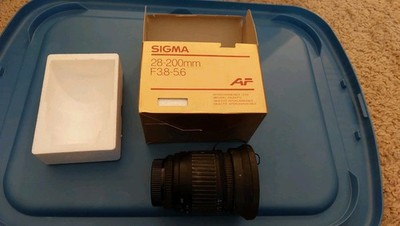 Sigma 28-200mm f/3.5-5.6 Nikon Lens Af