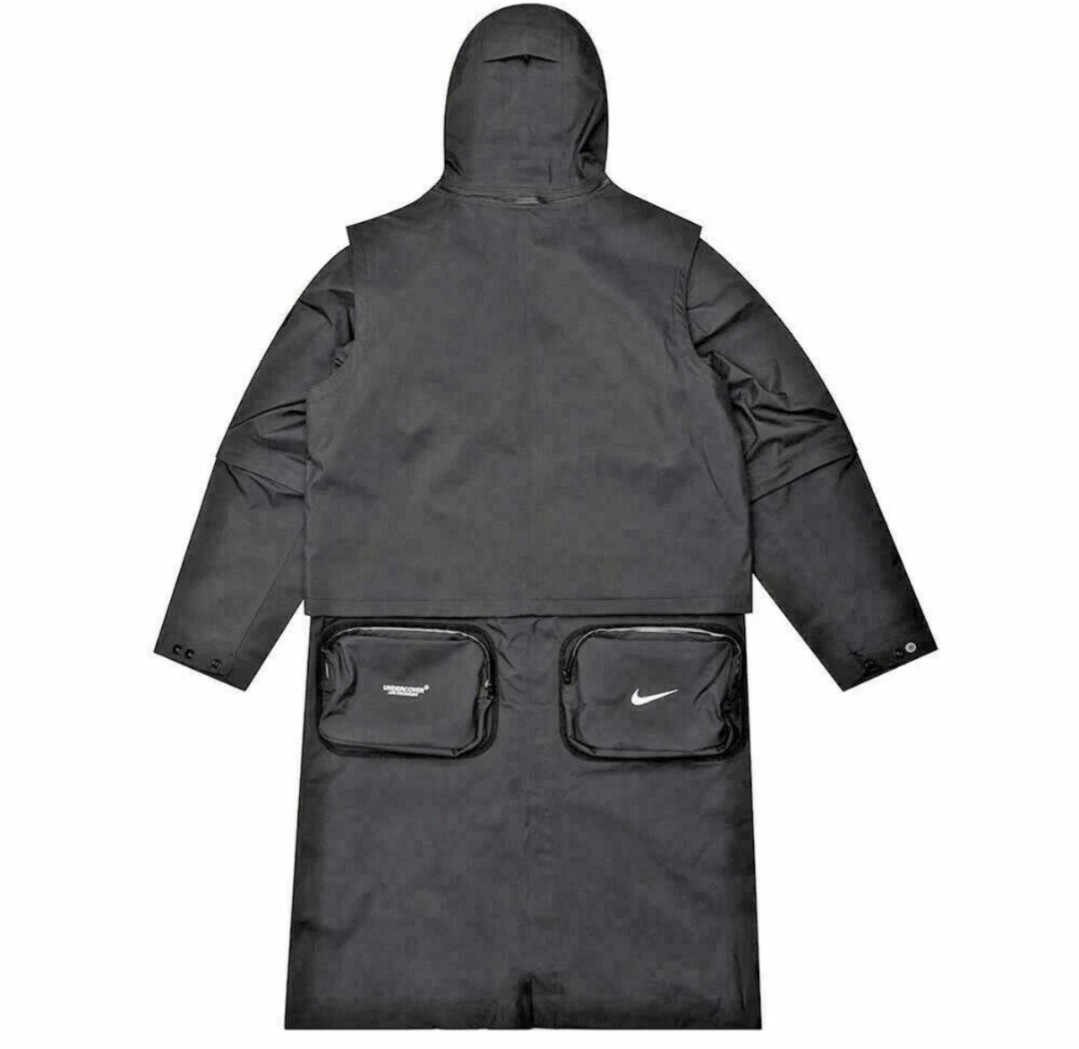 Nike x Undercover NikeLab 2-in-1 Parka Jacket Black Size Medium